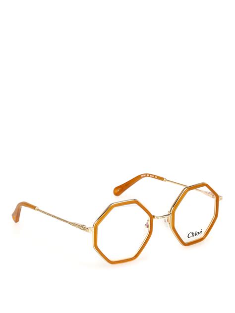 chloe octagon glasses|Chloe Women's Optical Frames .